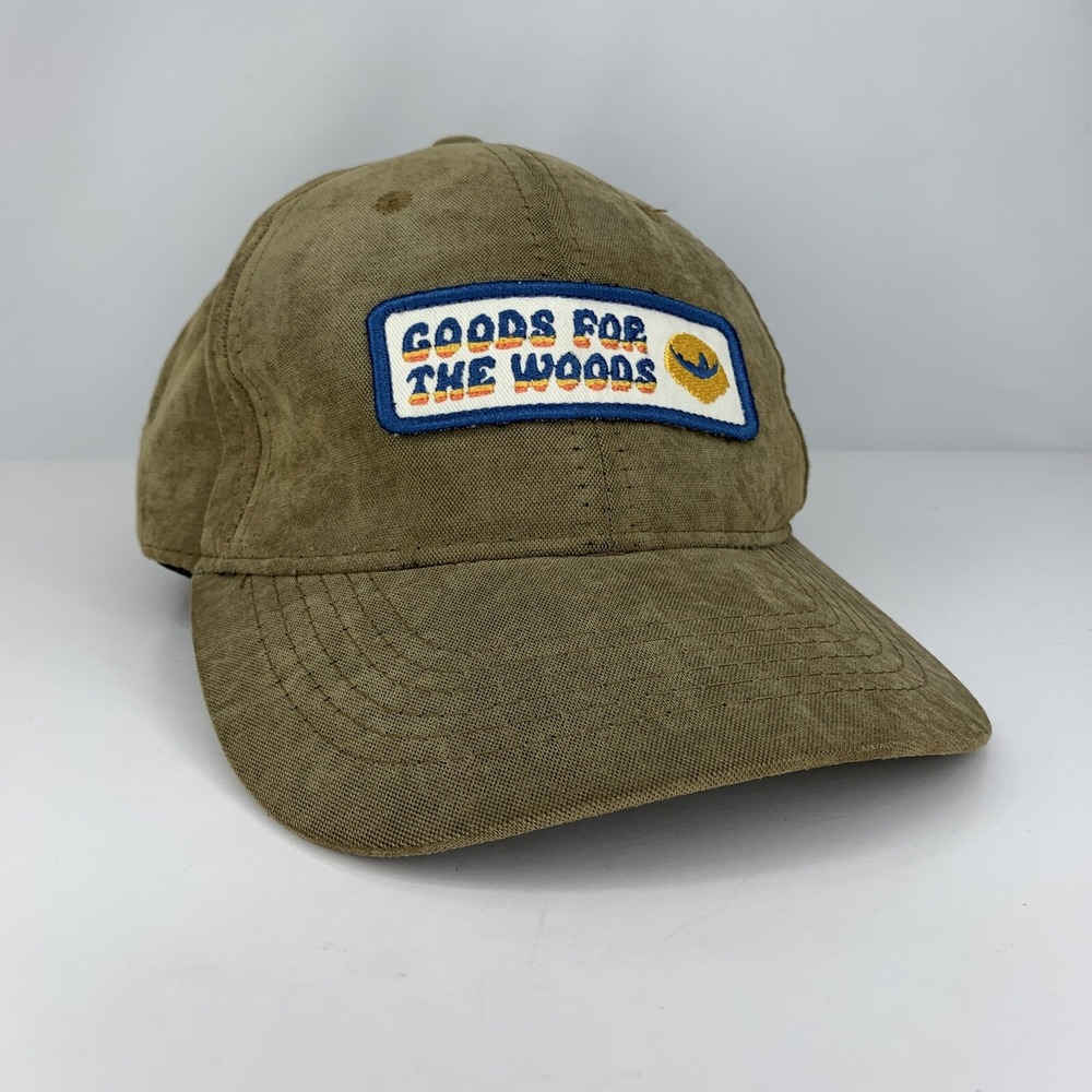Fayettechill Hat Goods For The Woods Brown Adjustable Snapback OSFM Cap